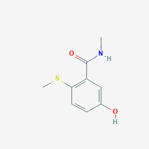 5-Hydroxy-N-methyl-2-(methylthio)benzamide