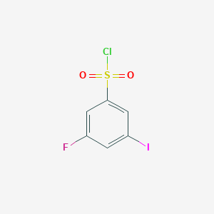 3-Fluoro-5-iodobenzenesulfonyl chloride