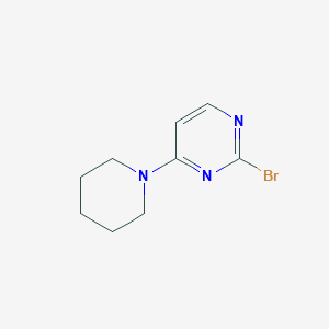 2-Bromo-4-(piperidin-1-YL)pyrimidine