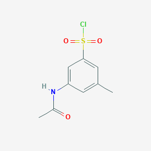 3-(Acetylamino)-5-methylbenzenesulfonyl chloride