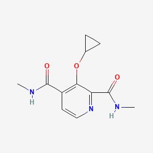 3-Cyclopropoxy-N2,N4-dimethylpyridine-2,4-dicarboxamide