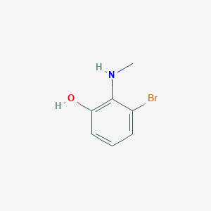 3-Bromo-2-(methylamino)phenol