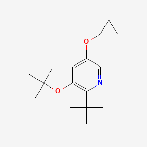 3-Tert-butoxy-2-tert-butyl-5-cyclopropoxypyridine