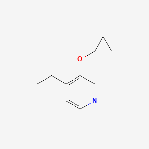 3-Cyclopropoxy-4-ethylpyridine