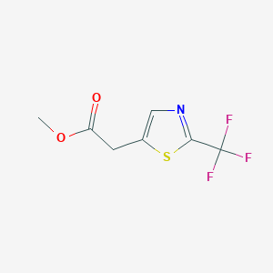 Methyl [2-(trifluoromethyl)-1,3-thiazol-5-YL]acetate