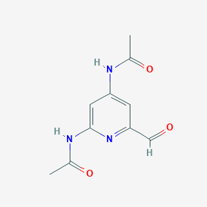 N-[2-(Acetylamino)-6-formylpyridin-4-YL]acetamide