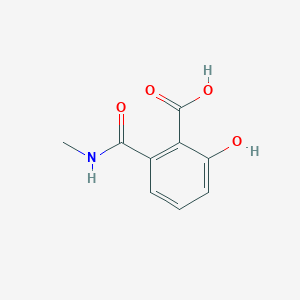 2-Hydroxy-6-(methylcarbamoyl)benzoic acid