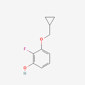 3-(Cyclopropylmethoxy)-2-fluorophenol