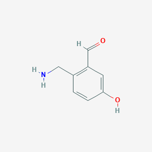 2-(Aminomethyl)-5-hydroxybenzaldehyde