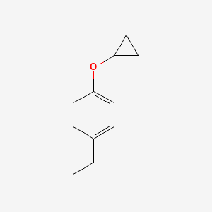 1-Cyclopropoxy-4-ethylbenzene