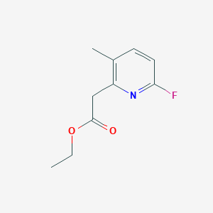 Ethyl 6-fluoro-3-methylpyridine-2-acetate