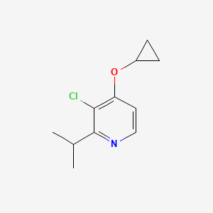 3-Chloro-4-cyclopropoxy-2-isopropylpyridine