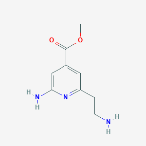 Methyl 2-amino-6-(2-aminoethyl)isonicotinate