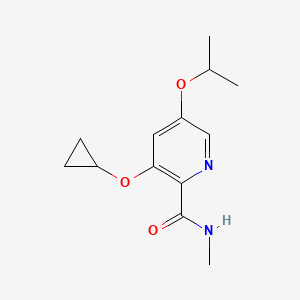 3-Cyclopropoxy-5-isopropoxy-N-methylpicolinamide