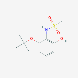 N-(2-Tert-butoxy-6-hydroxyphenyl)methanesulfonamide