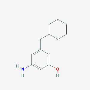 3-Amino-5-(cyclohexylmethyl)phenol