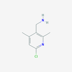 (6-Chloro-2,4-dimethylpyridin-3-YL)methylamine