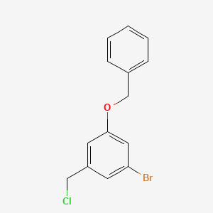 1-(Benzyloxy)-3-bromo-5-(chloromethyl)benzene