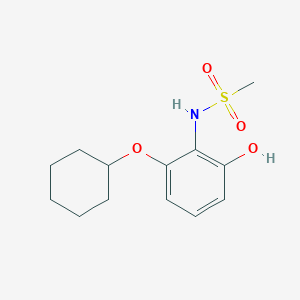 N-(2-(Cyclohexyloxy)-6-hydroxyphenyl)methanesulfonamide