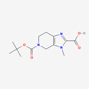 5-(Tert-butoxycarbonyl)-3-methyl-4,5,6,7-tetrahydro-3H-imidazo[4,5-C]pyridine-2-carboxylic acid