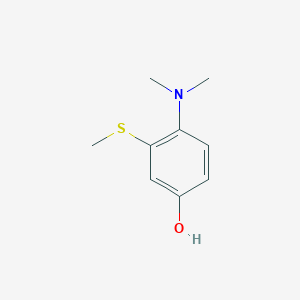 4-(Dimethylamino)-3-(methylthio)phenol