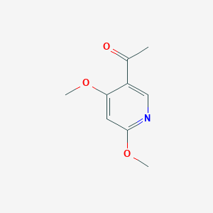 1-(4,6-Dimethoxypyridin-3-YL)ethan-1-one