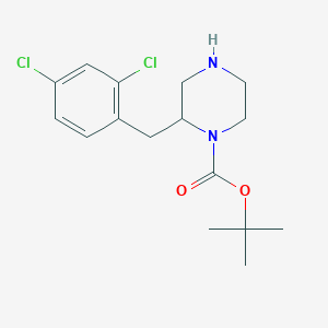 2-(2,4-Dichloro-benzyl)-piperazine-1-carboxylic acid tert-butyl ester