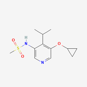 N-(5-Cyclopropoxy-4-isopropylpyridin-3-YL)methanesulfonamide