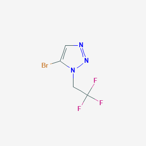 5-Bromo-1-(2,2,2-trifluoroethyl)-1H-1,2,3-triazole