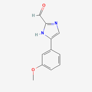 4-(3-Methoxyphenyl)-1H-imidazole-2-carbaldehyde