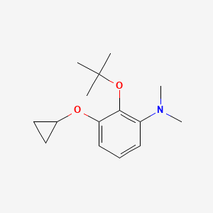 2-Tert-butoxy-3-cyclopropoxy-N,N-dimethylaniline