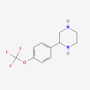 2-(4-(Trifluoromethoxy)phenyl)piperazine