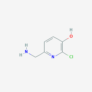 6-(Aminomethyl)-2-chloropyridin-3-OL