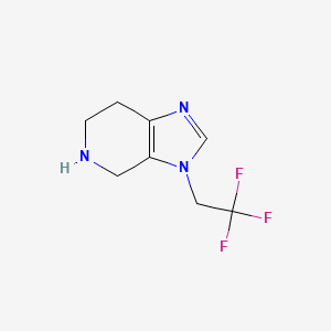 3-(2,2,2-Trifluoroethyl)-4,5,6,7-tetrahydro-3H-imidazo[4,5-C]pyridine