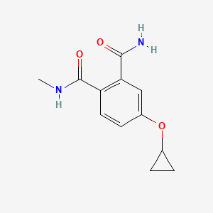 4-Cyclopropoxy-N1-methylphthalamide