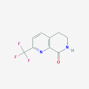 2-(Trifluoromethyl)-6,7-dihydro-1,7-naphthyridin-8(5H)-one