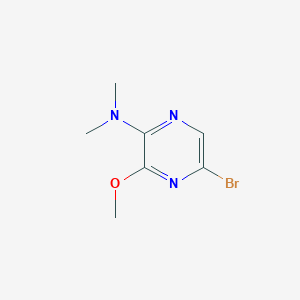 5-Bromo-3-methoxy-N,N-dimethylpyrazin-2-amine