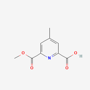 6-(Methoxycarbonyl)-4-methylpyridine-2-carboxylic acid