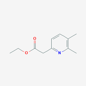 Ethyl (5,6-dimethylpyridin-2-YL)acetate