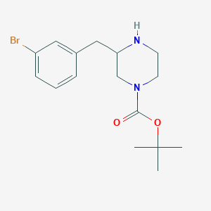 3-(3-Bromo-benzyl)-piperazine-1-carboxylic acid tert-butyl ester