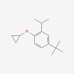 4-Tert-butyl-1-cyclopropoxy-2-isopropylbenzene