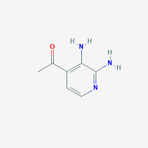 1-(2,3-Diaminopyridin-4-YL)ethanone