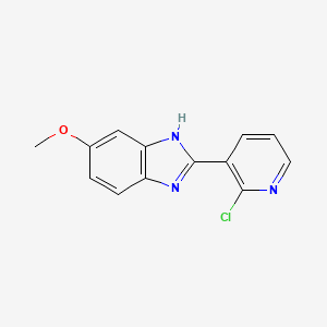 2-(2-Chloropyridin-3-YL)-5-methoxy-1H-benzo[D]imidazole