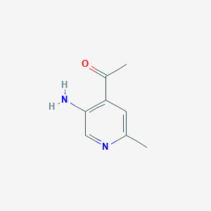 1-(5-Amino-2-methylpyridin-4-YL)ethanone