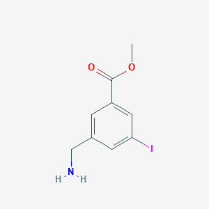 Methyl 3-(aminomethyl)-5-iodobenzoate