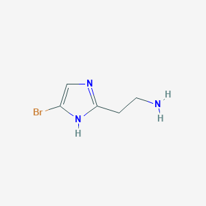 2-(4-Bromo-1H-imidazol-2-YL)ethan-1-amine