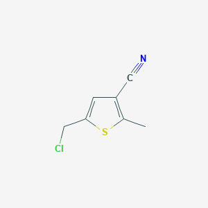 5-(Chloromethyl)-2-methylthiophene-3-carbonitrile