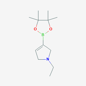 1-Ethyl-2,5-dihydro-1H-pyrrole-3-boronic acid pinacol ester