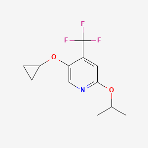 5-Cyclopropoxy-2-isopropoxy-4-(trifluoromethyl)pyridine