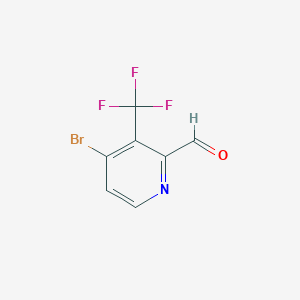 4-Bromo-3-(trifluoromethyl)picolinaldehyde